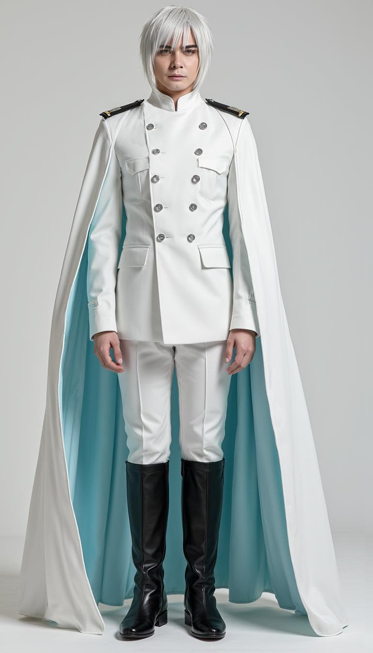 Nik Nitsvetov as Pietas, Ultra Council uniform with cloak Nik Nitsvetov as Pietas, Ultra Council uniform with cloak