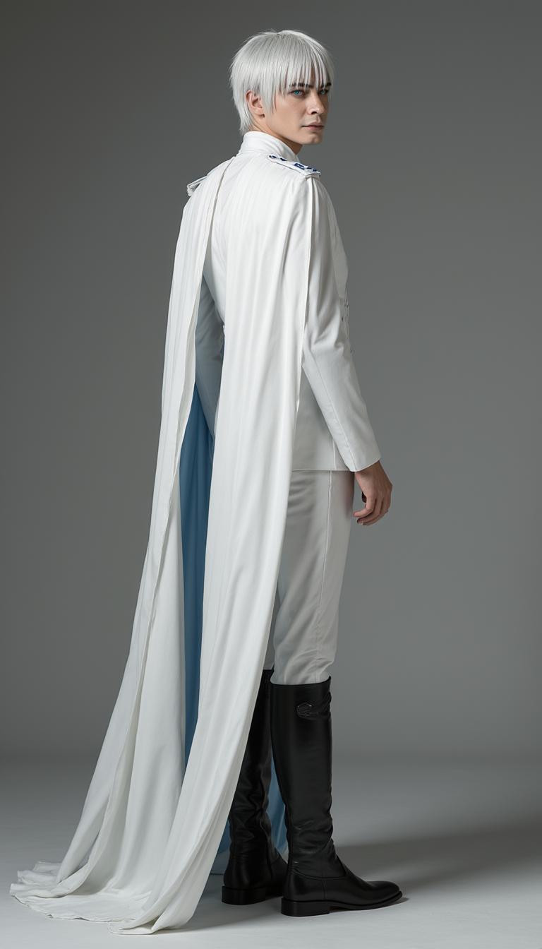 Nik Nitsvetov as Pietas, Ultra Council uniform with cloak Nik Nitsvetov as Pietas, Ultra Council uniform with cloak