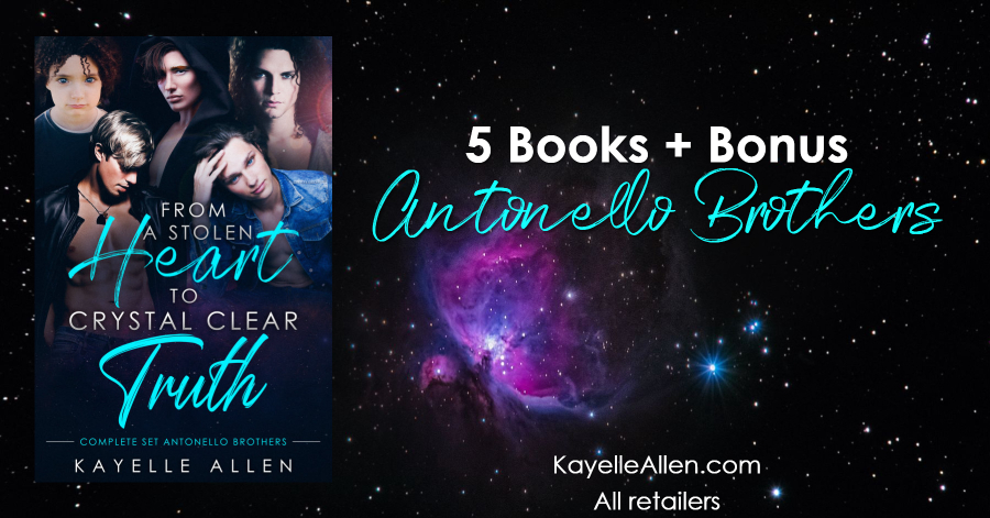 Snuggle up with the #SciFi #Romance Antonello Brothers Complete Set #NewRelease #BoxedSet