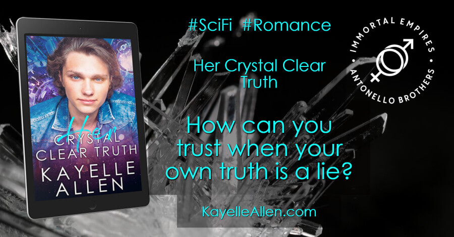 Her Crystal Clear Truth - a slow-burn, forced proximity SciFi alien romance set in the far future, in an empire full of treachery and secrets #Romance #SciFi Her Crystal Clear Truth - a slow-burn, forced proximity SciFi alien romance set in the far future, in an empire full of treachery and secrets #Romance #SciFi