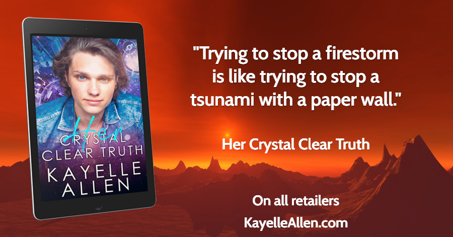 Crystal Clear Truth by Kayelle Allen #SciFi #Romance
