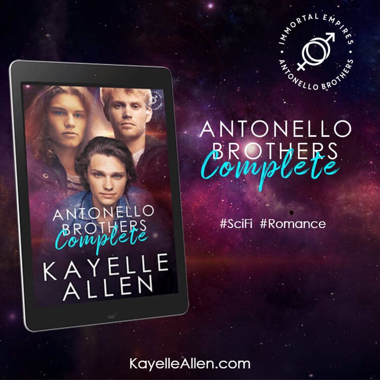 Complete Set Antonello Brothers Series #SciFi #Romance