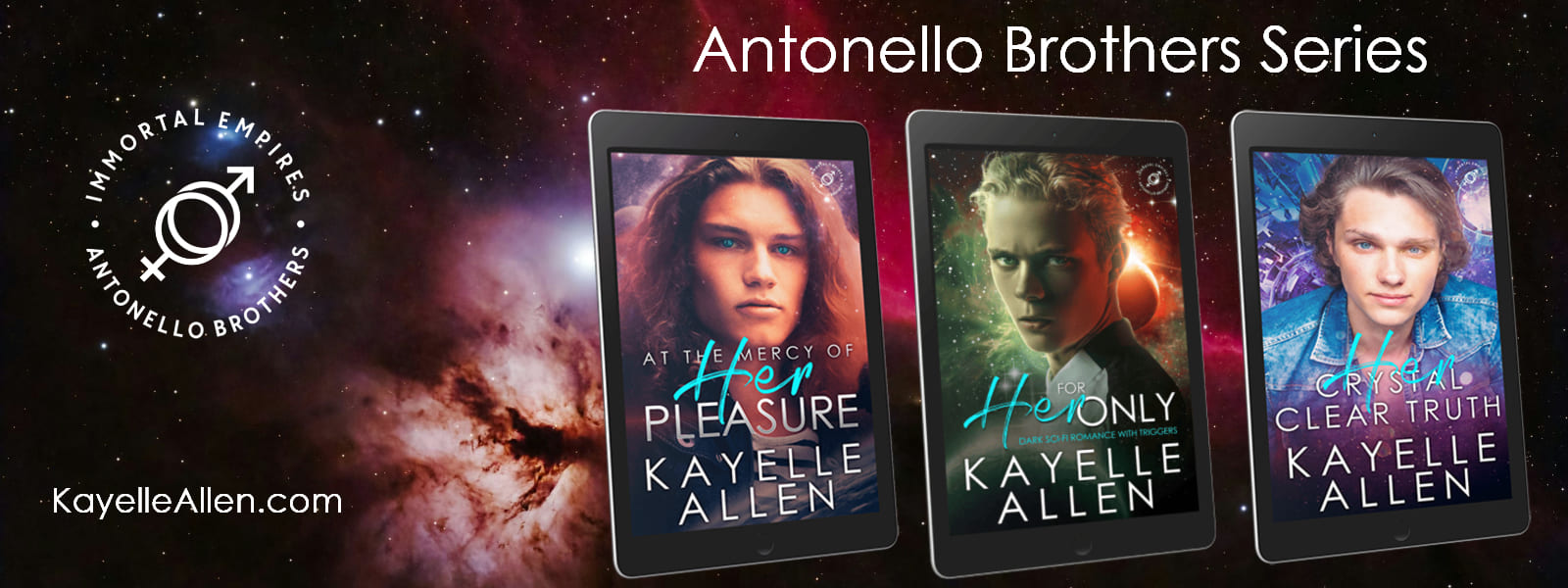 The Antonello Brothers #SciFiRomance #EnterTheEmpire The Antonello Brothers #SciFiRomance #EnterTheEmpire