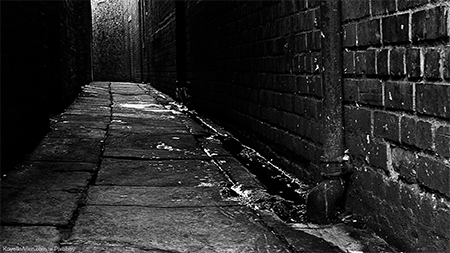 Abandon - Dark Urban Zoom Background by kayelle Allen #Zoom