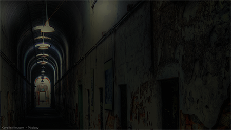 Abandoned - Dark Urban Zoom Background by Kayelle Allen Abandoned - Dark Urban Zoom Background by Kayelle Allen