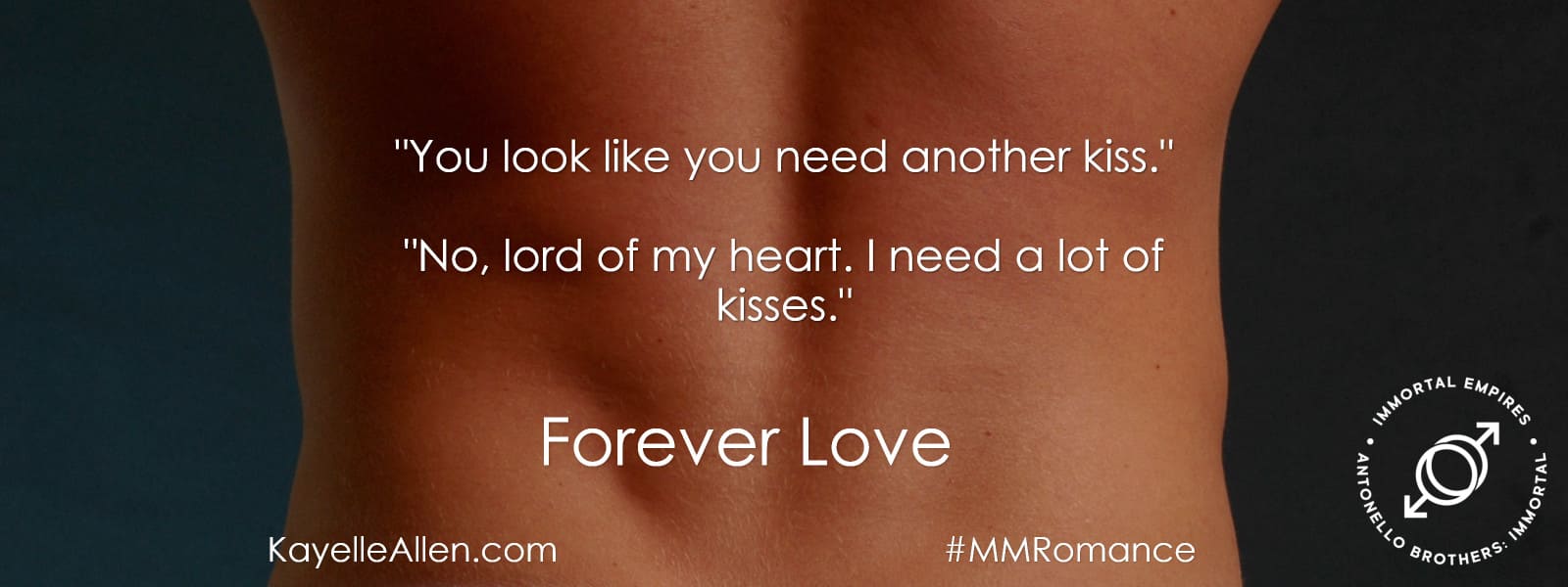 Forever Love: Antonello Brothers Immortal #MMRomance #LitRPG #SciFiRomance