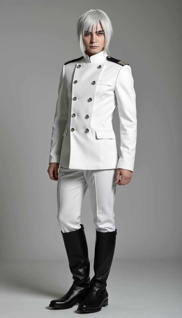 Nik Nitsvetov as Pietas, Ultra Council uniform