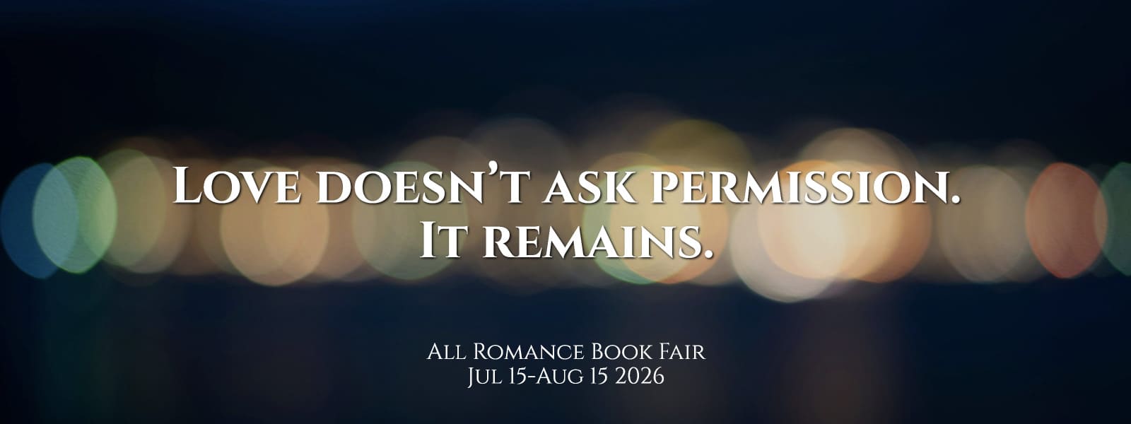 A Romance Book Fair for Every Kind of Love #StoriesThatLinger #MMRomance