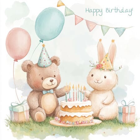 Happy birthday banners