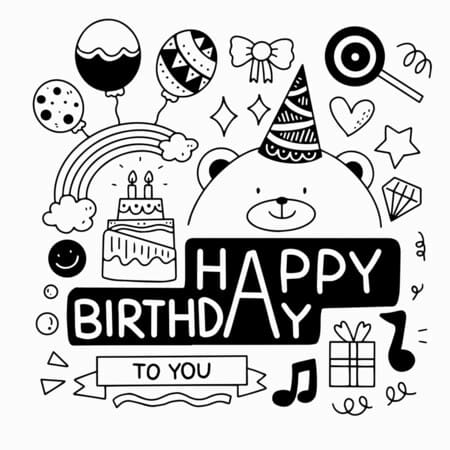 Happy birthday banners