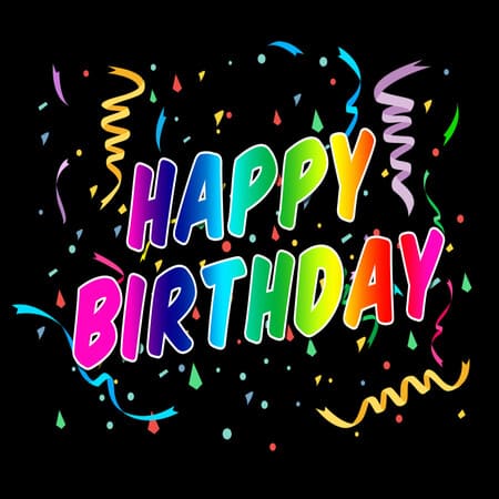 Happy birthday banners