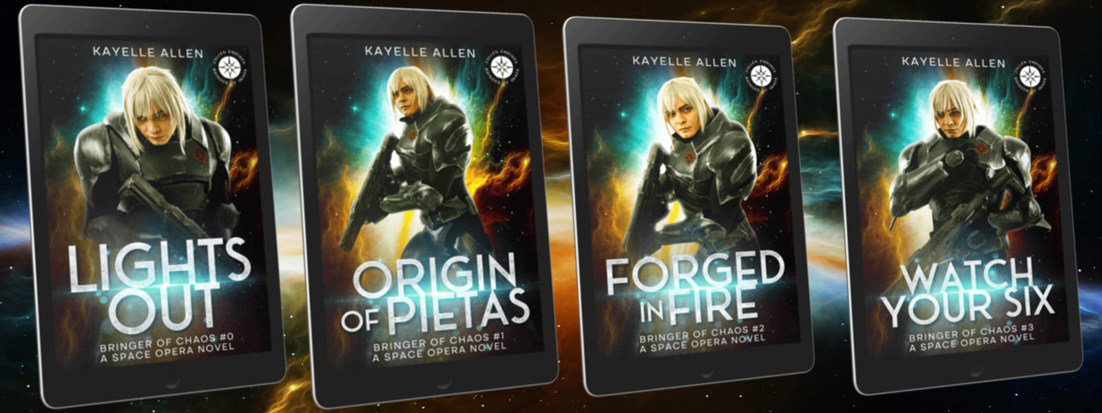 Bringer of Chaos Series – Sci-Fi & Space Opera #SciFi #SpaceOpera #PietasFans