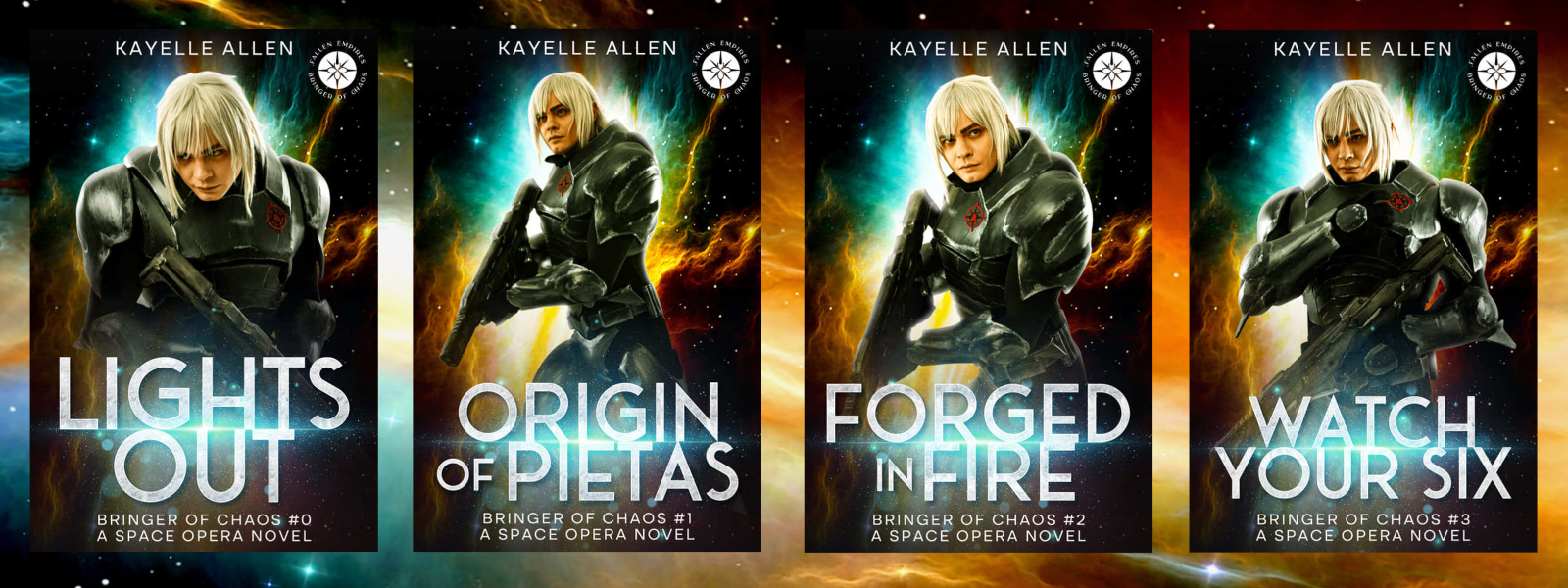 Lights Out: Bringer of Chaos, futuristic military sci-fi #SciFi #MilSF #SpaceOpera