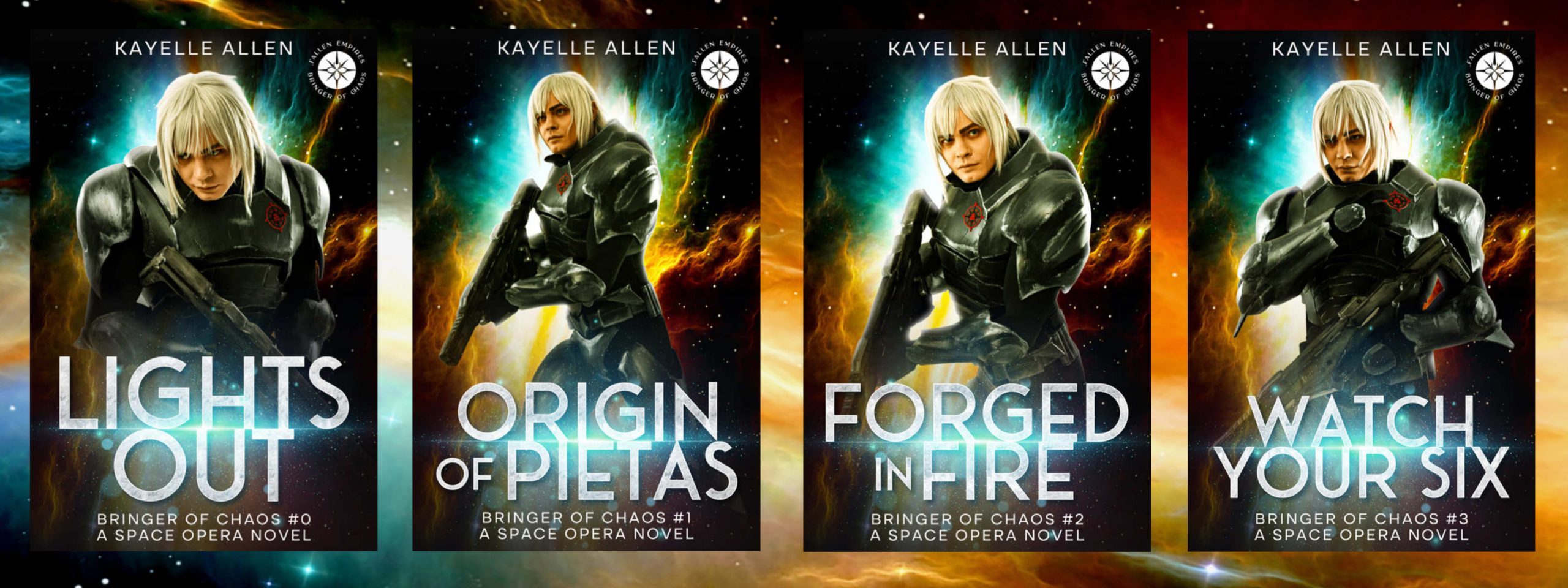 Bringer of Chaos series #SciFi #SpaceOpera