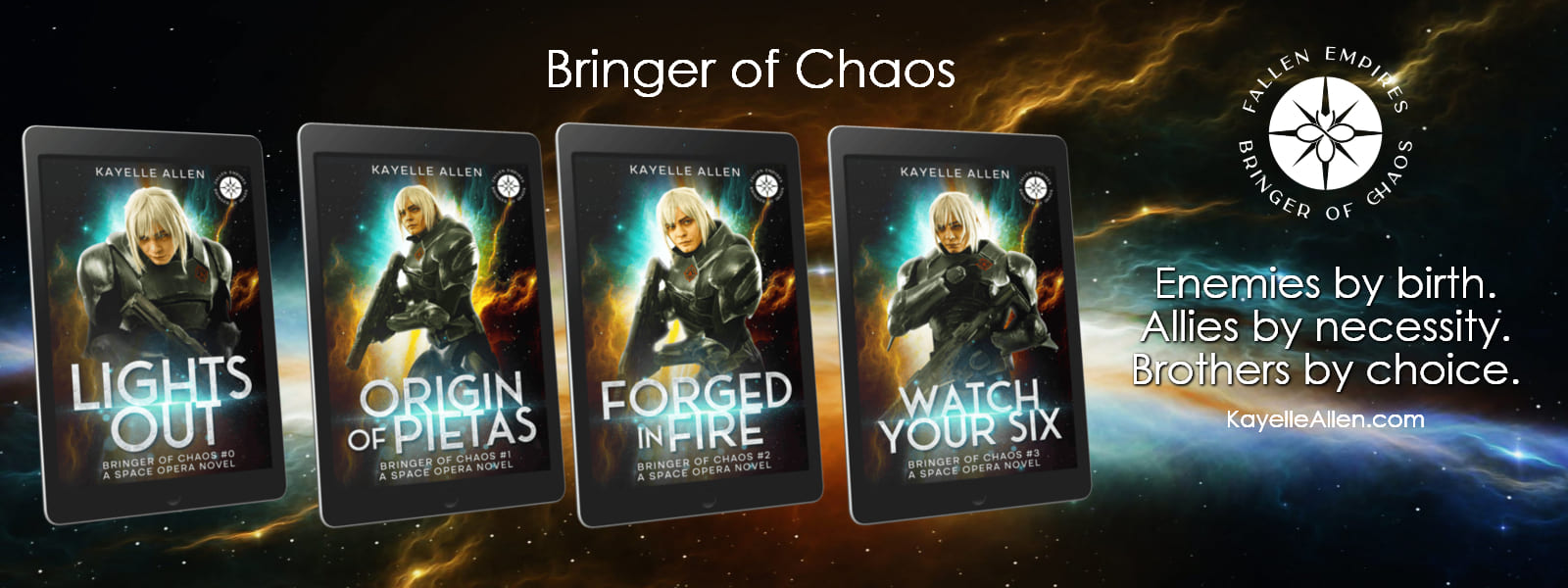 Bringer of Chaos series #SciFiBooks #SpaceOpera He's a narcissistic megalomaniac with delusions of godhood #PietasFans #MilSF