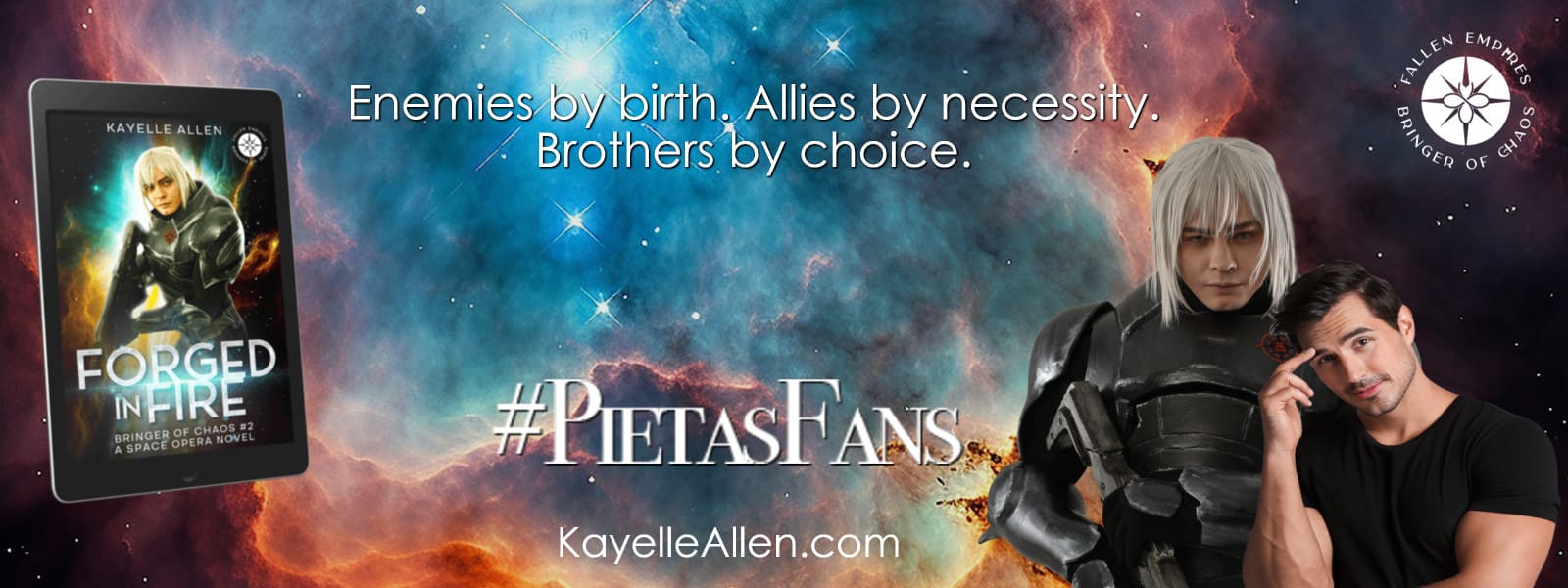 Forged in Fire: Bringer of Chaos #SciFi #SpaceOpera #PietasFans