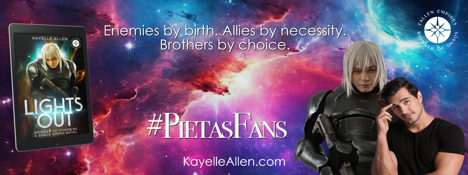 Lights Out: Bringer of Chaos, futuristic military sci-fi #SciFi #MilSF #SpaceOpera