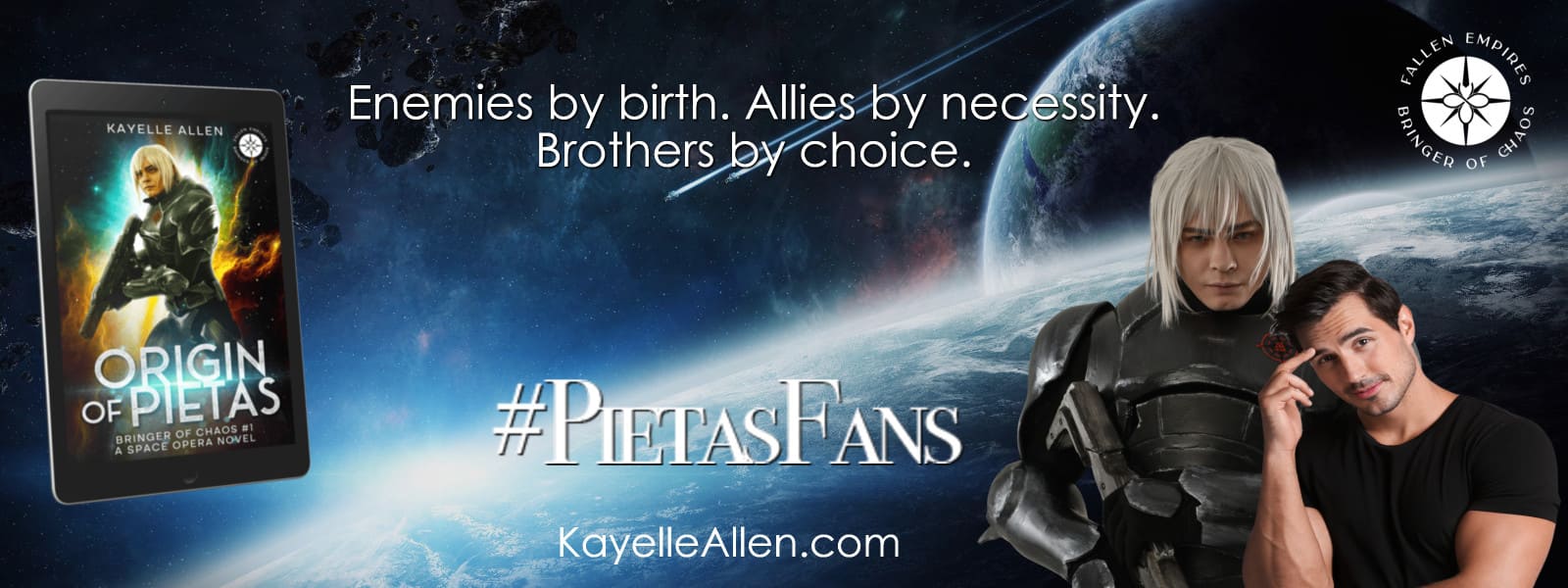 Origin of Pietas: Bringer of Chaos - #SciFi #SpaceOpera #PietasFans