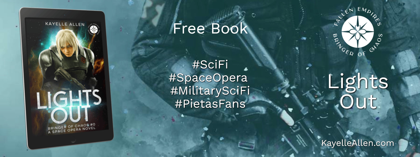Lights Out: Bringer of Chaos, futuristic military sci-fi #SciFi #MilSF #SpaceOpera Lights Out: Bringer of Chaos, futuristic military sci-fi #SciFi #MilSF #SpaceOpera