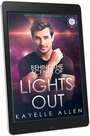Free Sci-Fi book: Behind the Scenes of Lights Out by Kayelle Allen #SciFi #Speculative Free Sci-Fi book: Behind the Scenes of Lights Out by Kayelle Allen #SciFi #Speculative