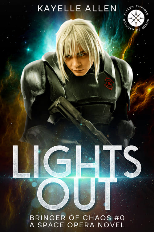 Lights Out. He can save humanity. All he has to do is die. Again. #SciFi #SpaceOpera Lights Out: Bringer of Chaos, futuristic military sci-fi #SciFi #MilSF #SpaceOpera