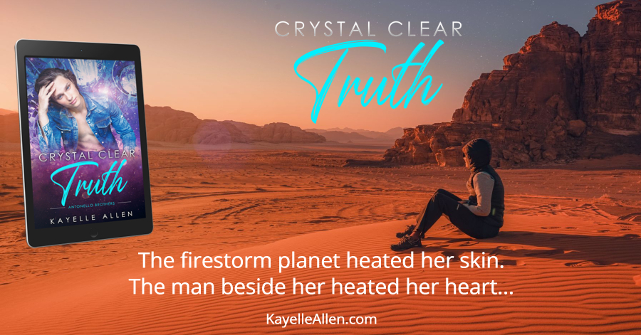 Meet the heroine of Crystal Clear Truth #SciFi #Romance #MFRWhooks