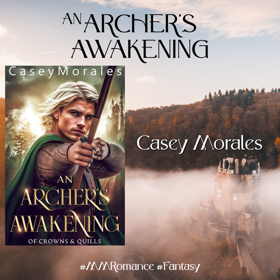 #Review: An Archer's Awakening by Casey Morales #MMRomance #ArthurianFantasy