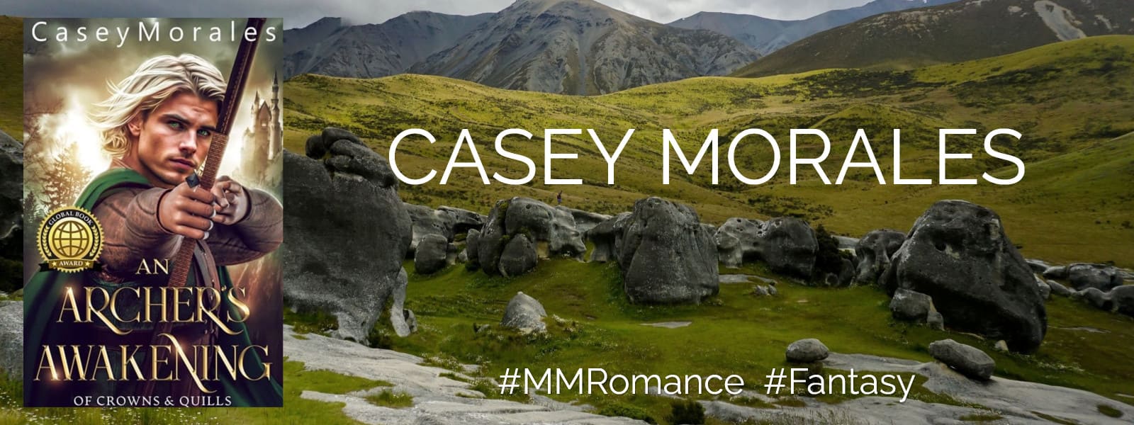 #Review: An Archer's Awakening by Casey Morales #MMRomance #ArthurianFantasy