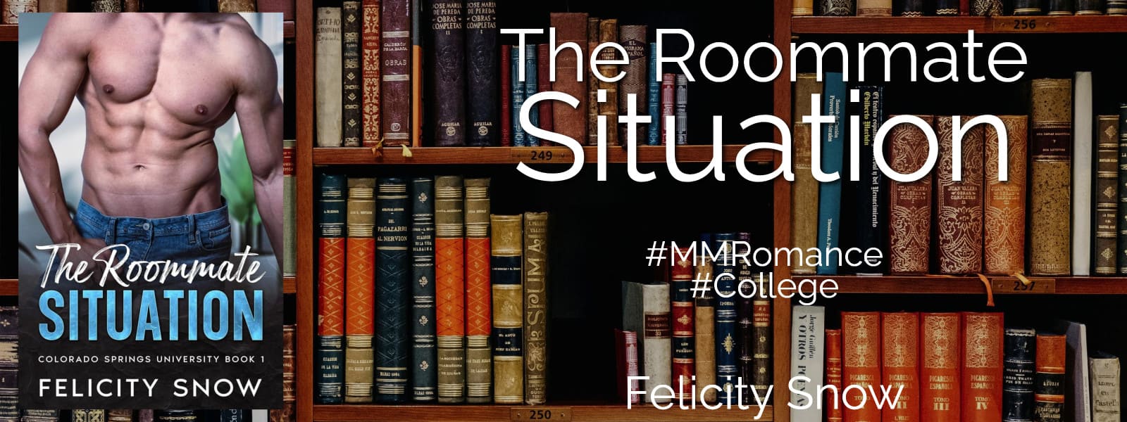 #Review: The Roommate Situation by Felicity Snow #MMRomance #College