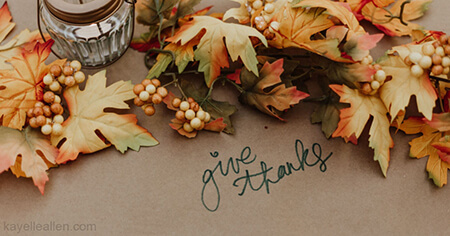 Thanksgiving Day banners by Kayelle Allen