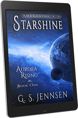 Starshine: Aurora Rising (Amaranthe 1) by GS Jennsen @GSJennsen #SciFi #Cyberpunk