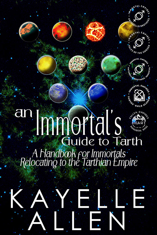 An Immortal's Guide to Tarth: A Handbook for Immortals Relocating to the Tarthian Empire #SciFi #PietasFans