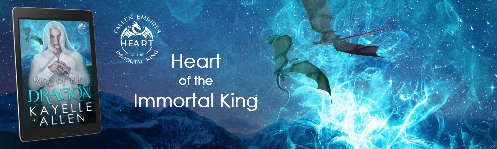 Ring of the Dragon - Heart of the Immortal King #SciFi #MMRomance