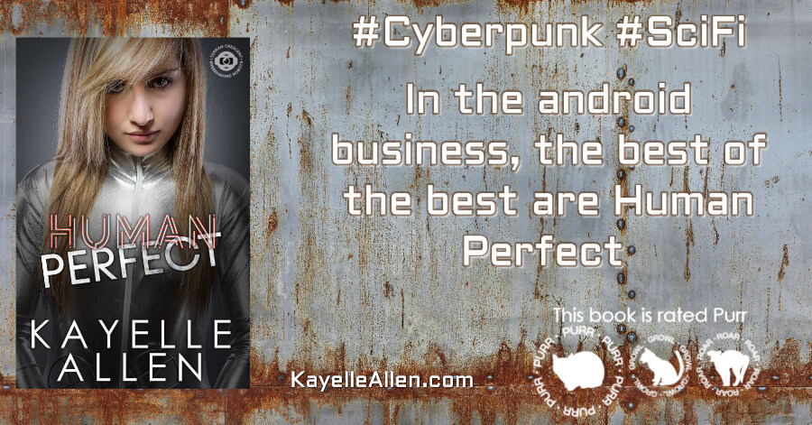 Human Perfect: Misbehaving Robots series by Kayelle Allen #SciFi #Cyberpunk