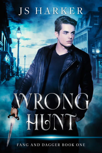 #Review: Wrong Hunt by JS Harker #MMRomance #UrbanFantasy 