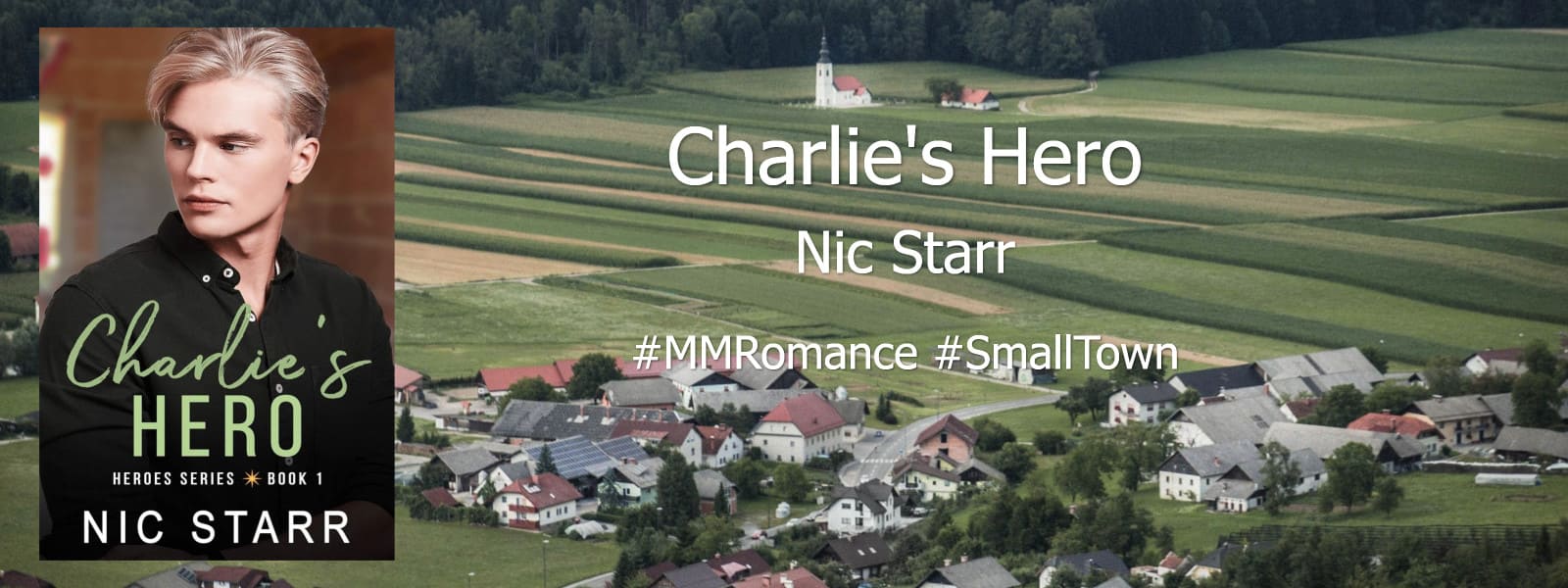 #Review: Charlie's Hero by Nic Starr #MMRomance #GayRomance #BookTalk