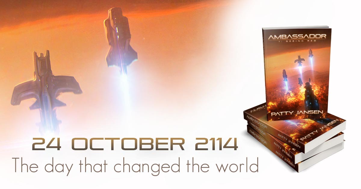 Ambassador 1: Seeing Red by Patty Jansen #SciFiBooks #MilSF