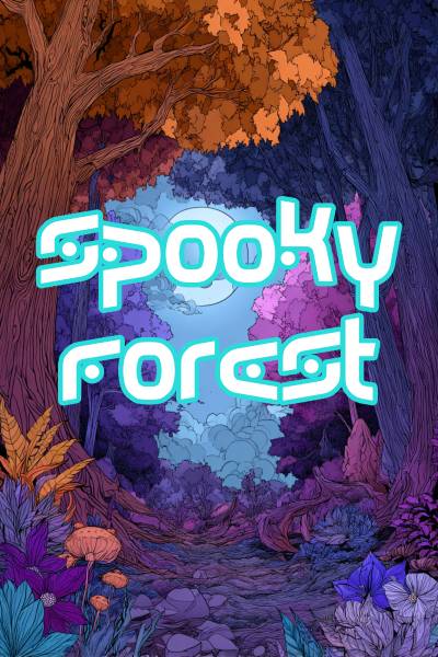 Spooky Forest Coloring Book Spooky Forest Coloring Book