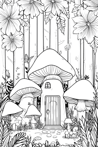 Spooky Forest Coloring Book Spooky Forest Coloring Book