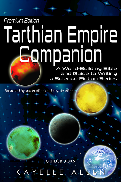 A World-Building Bible and Guide to Writing a Science Fiction Series, Illustrated by Jamin Allen and Kayelle Allen #SciFi #SpaceOpera