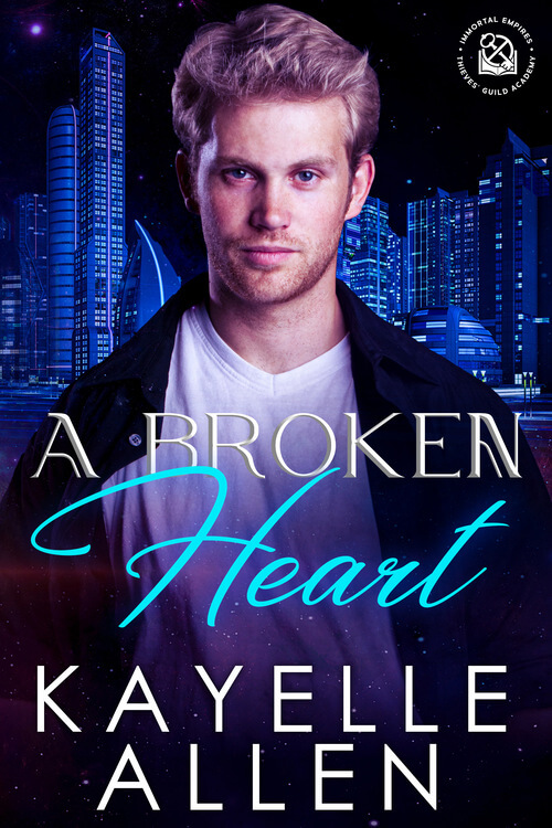 Khyff Antonello from A Broken Heart the Thieves' Guild Academy series #SciFi
