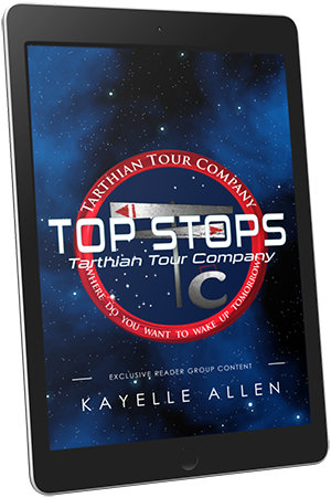 Free illustrated Sci-Fi book: Top Stops by Kayelle Allen #SciFi #Guidebook