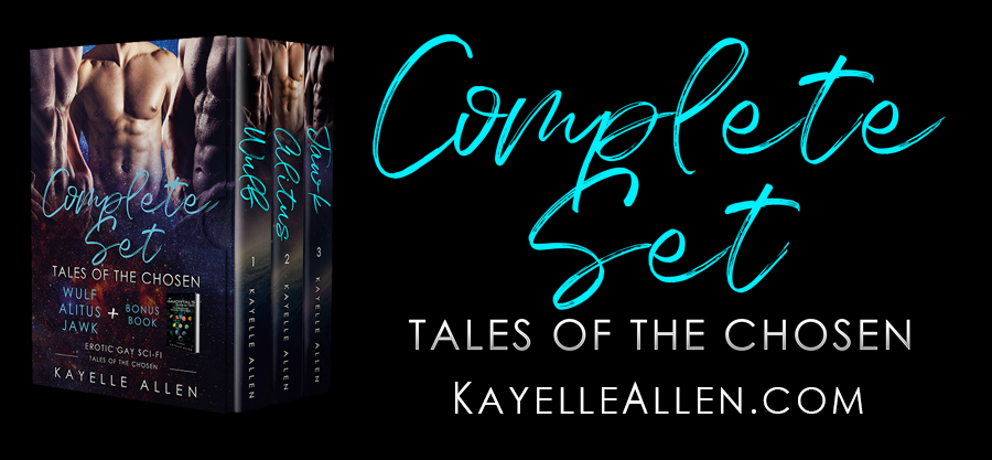Complete Set Tales of the Chosen Series: All Books in the Erotic Gay Sci-Fi Series