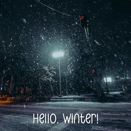 Hello Winter Banners